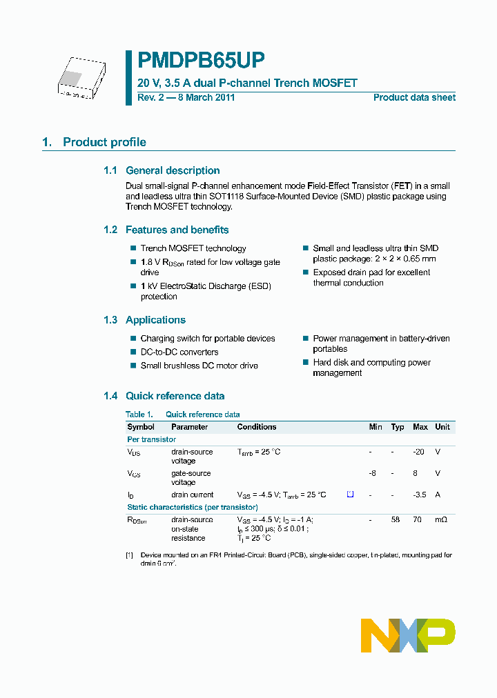 PMDPB65UP_7777241.PDF Datasheet