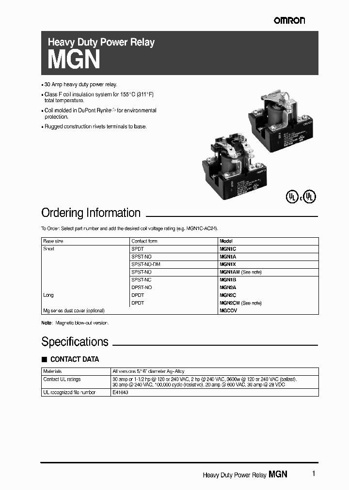 MGN1AM-AC240_7762492.PDF Datasheet