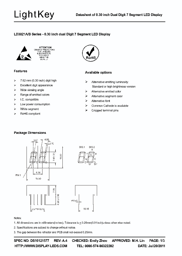 LD3021AUO_7782697.PDF Datasheet