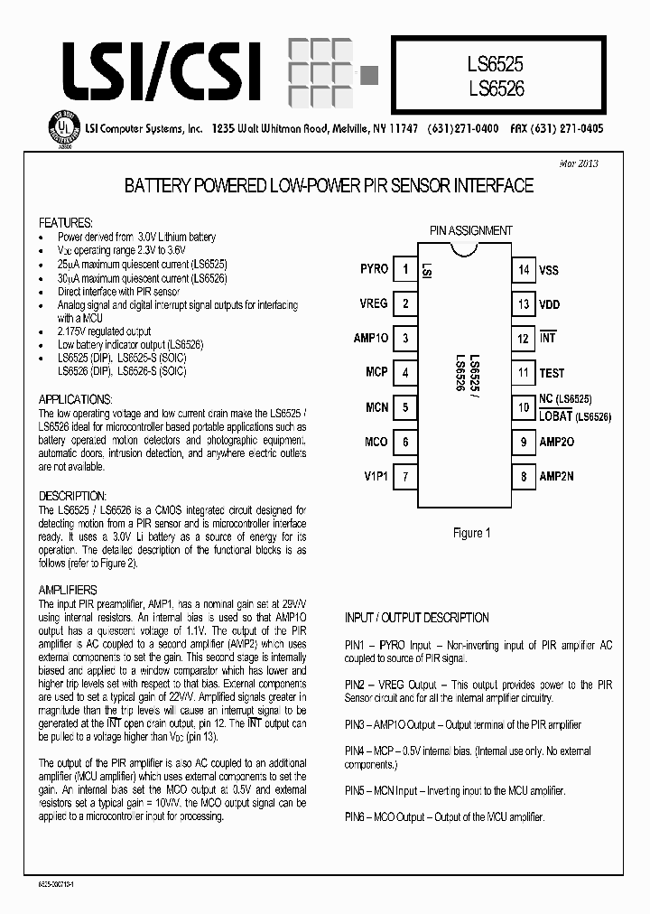 LS6526_7783110.PDF Datasheet
