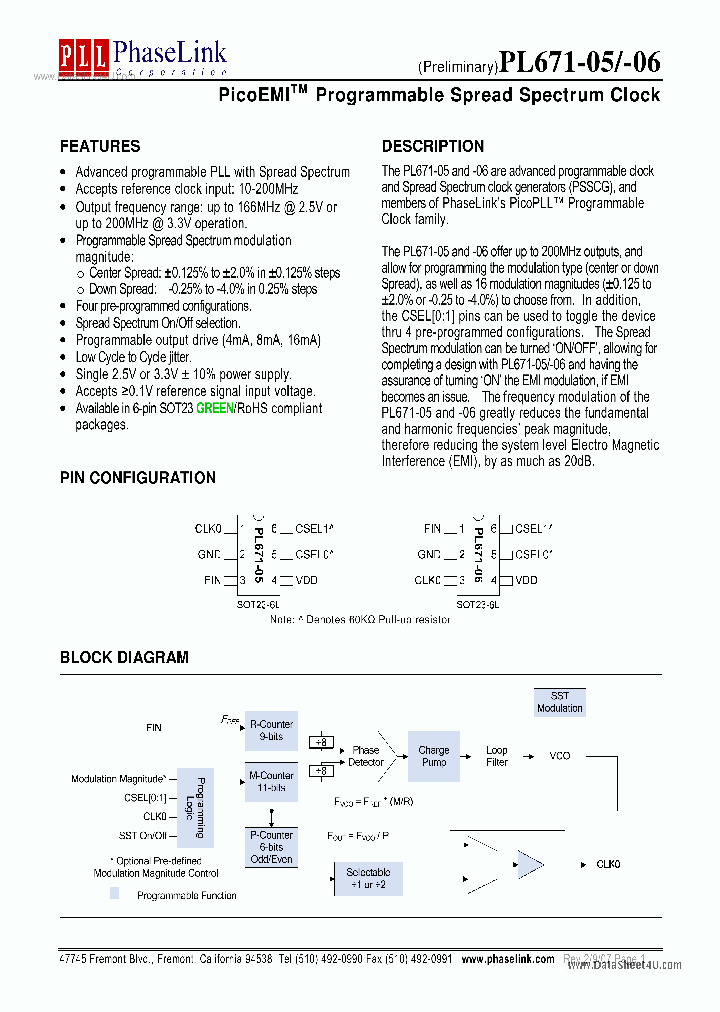 PL671-06_7751546.PDF Datasheet