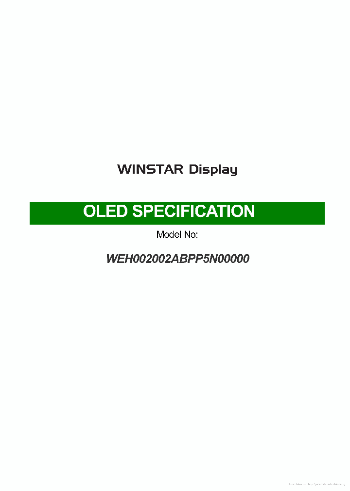 WEH002002ABPP5N_7751144.PDF Datasheet