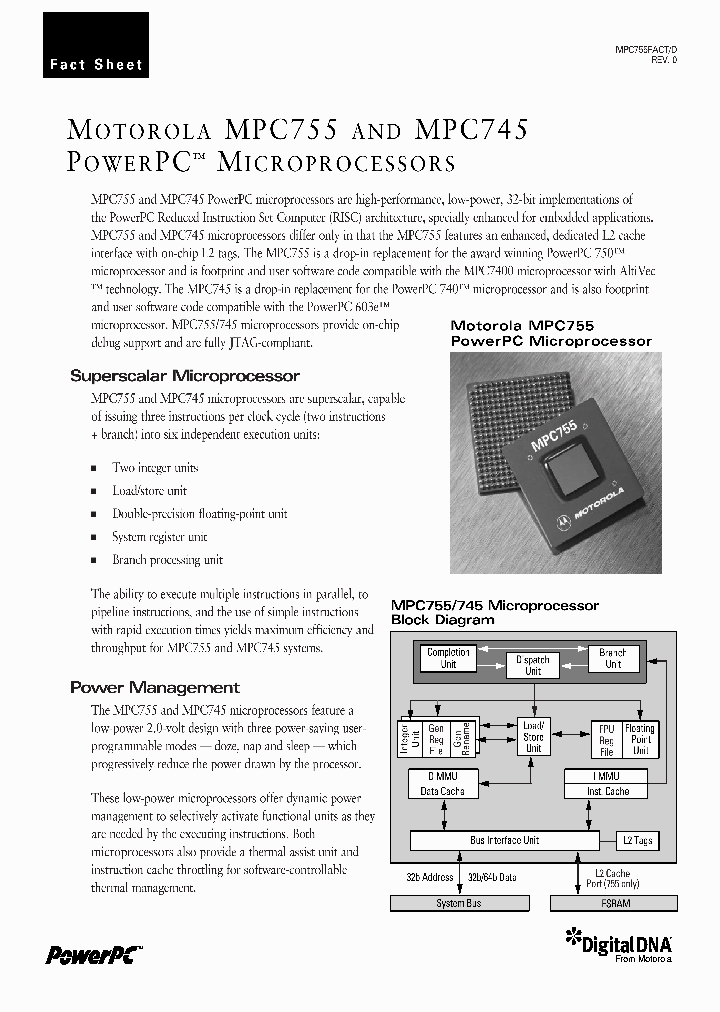 MPC755BZT300TD_7767240.PDF Datasheet