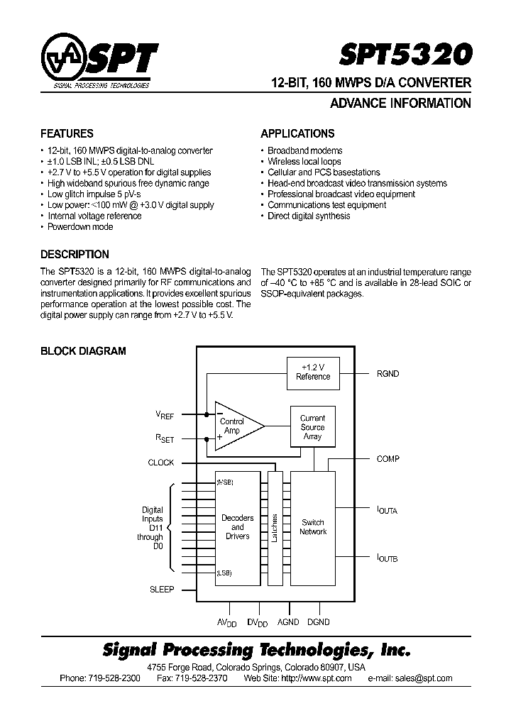SPT5320SIS_7773947.PDF Datasheet