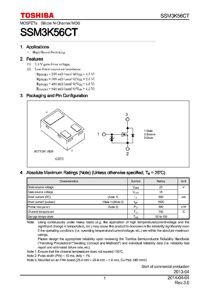 SSM3K56CT_7806987.PDF Datasheet