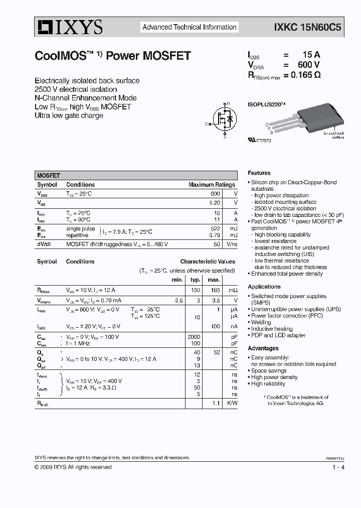 IXKC15N60C5_7805881.PDF Datasheet