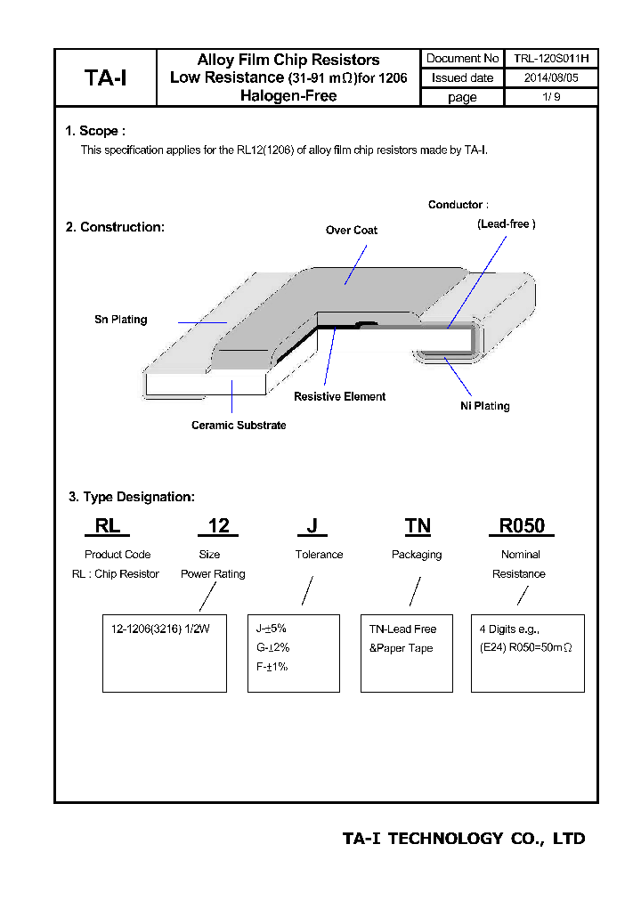 RL12GTNR050_7811160.PDF Datasheet