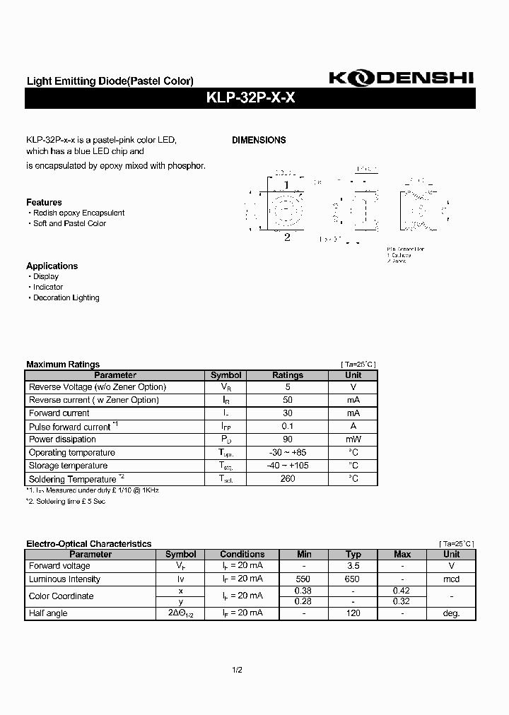KLP-32P_7810865.PDF Datasheet