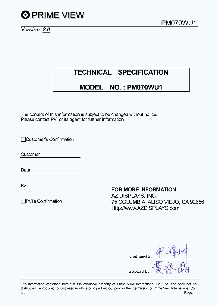 PM070WU1_7803454.PDF Datasheet