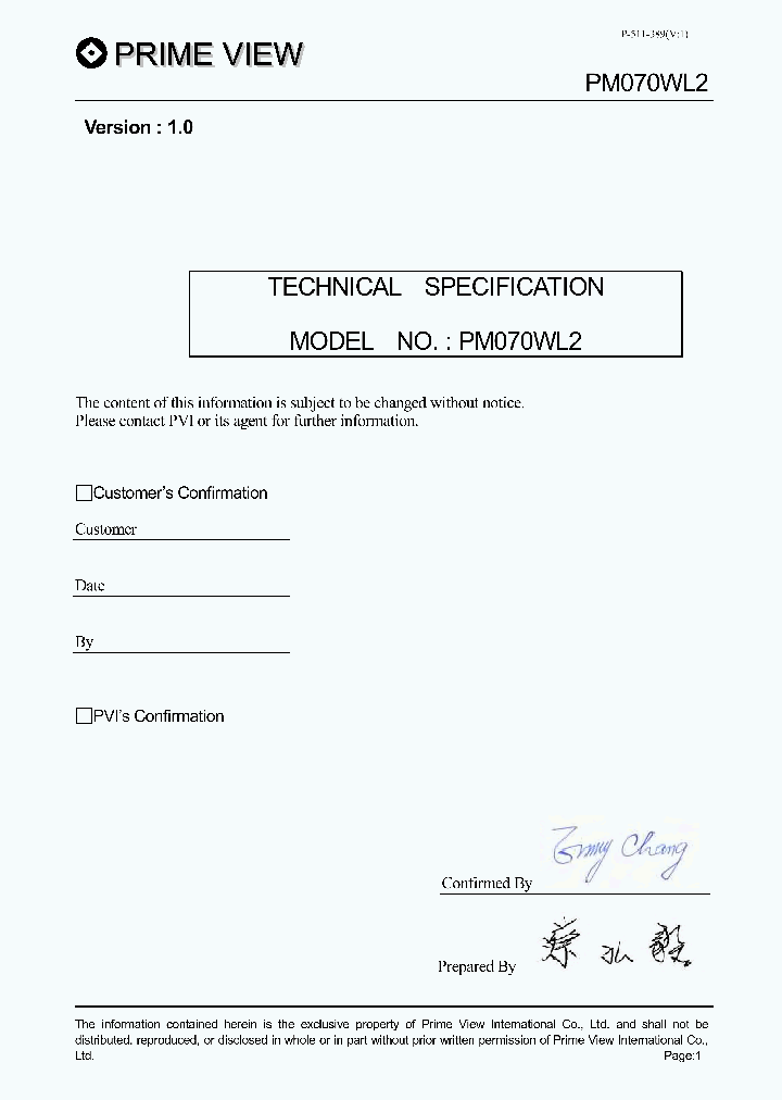 PM070WL2_7803444.PDF Datasheet