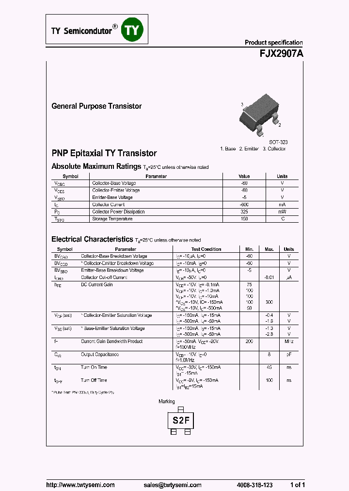 FJX2907A_7803302.PDF Datasheet