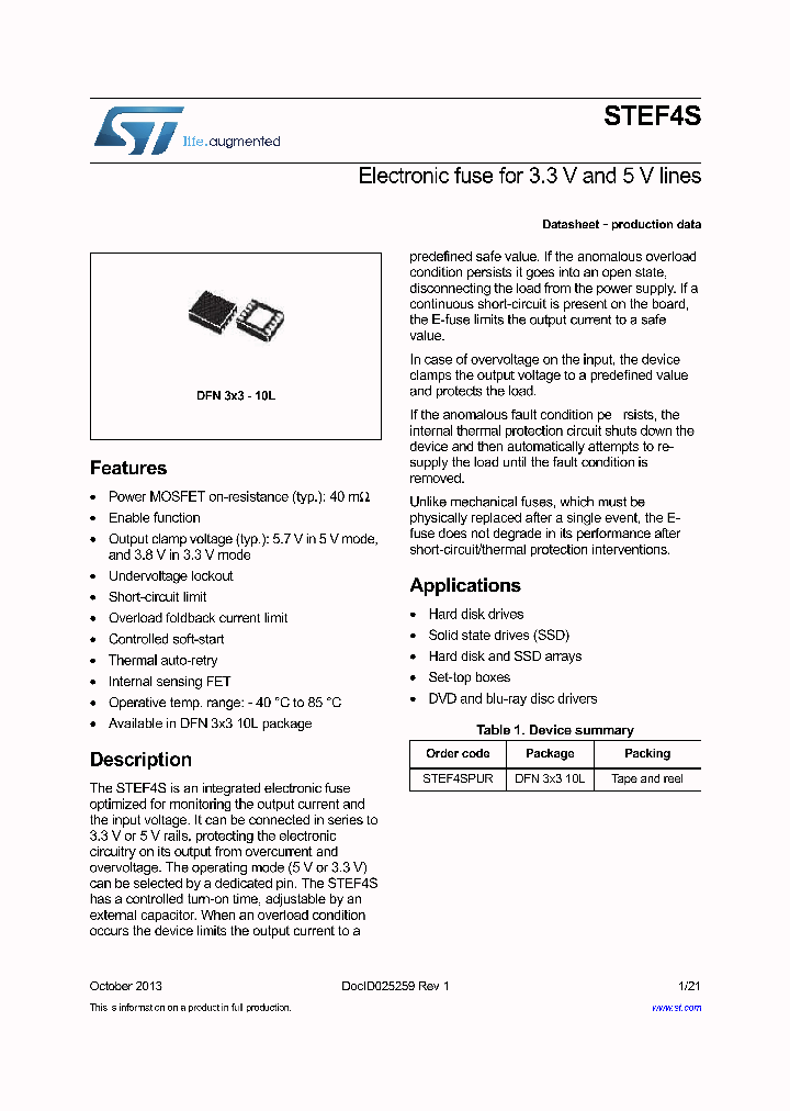 STEF4S_7812204.PDF Datasheet