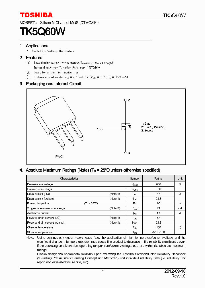TK5Q60W_7811666.PDF Datasheet