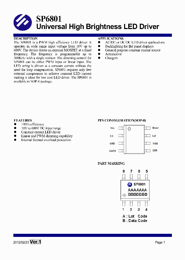 SP6801S8RGB_7796816.PDF Datasheet