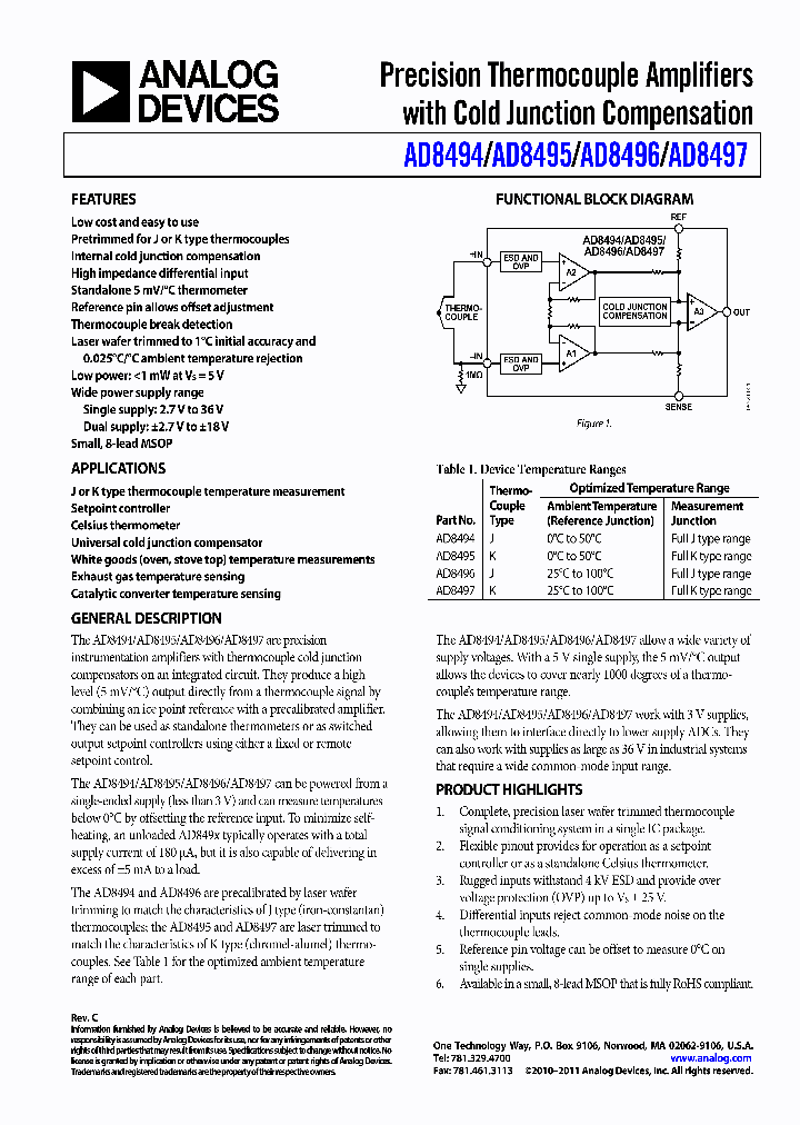 AD8497_7794788.PDF Datasheet