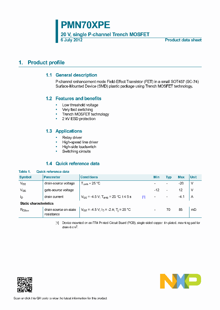 PMN70XPE_7812767.PDF Datasheet