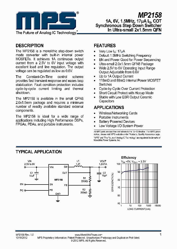MP2158_7818737.PDF Datasheet