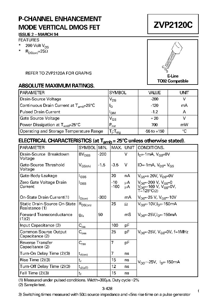 ZVP2120C_7818550.PDF Datasheet