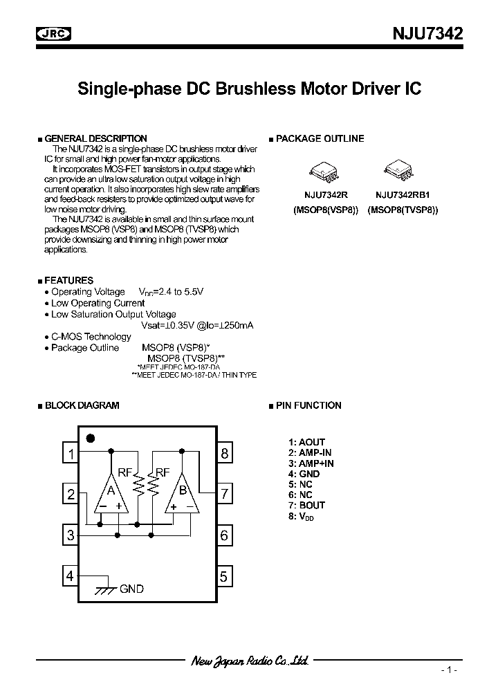 NJU7342_7776262.PDF Datasheet