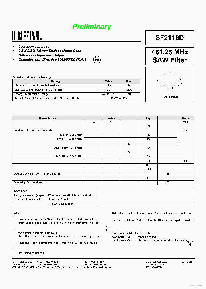 SF2116D_7753044.PDF Datasheet