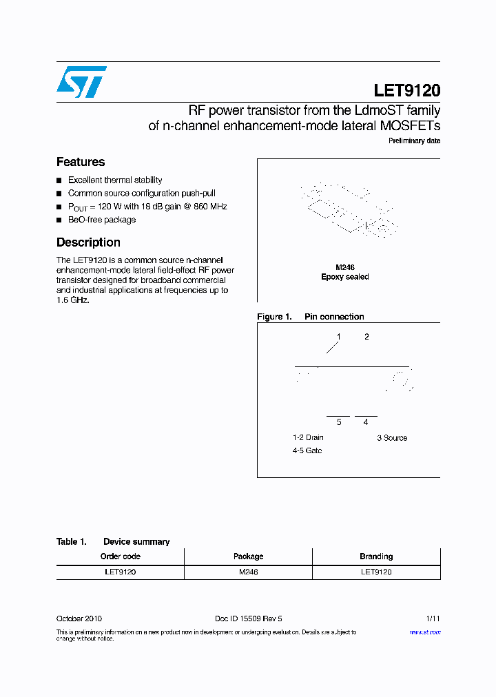 LET9120_7817310.PDF Datasheet