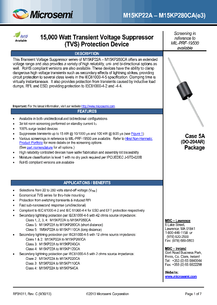 M15KP200A_7823073.PDF Datasheet