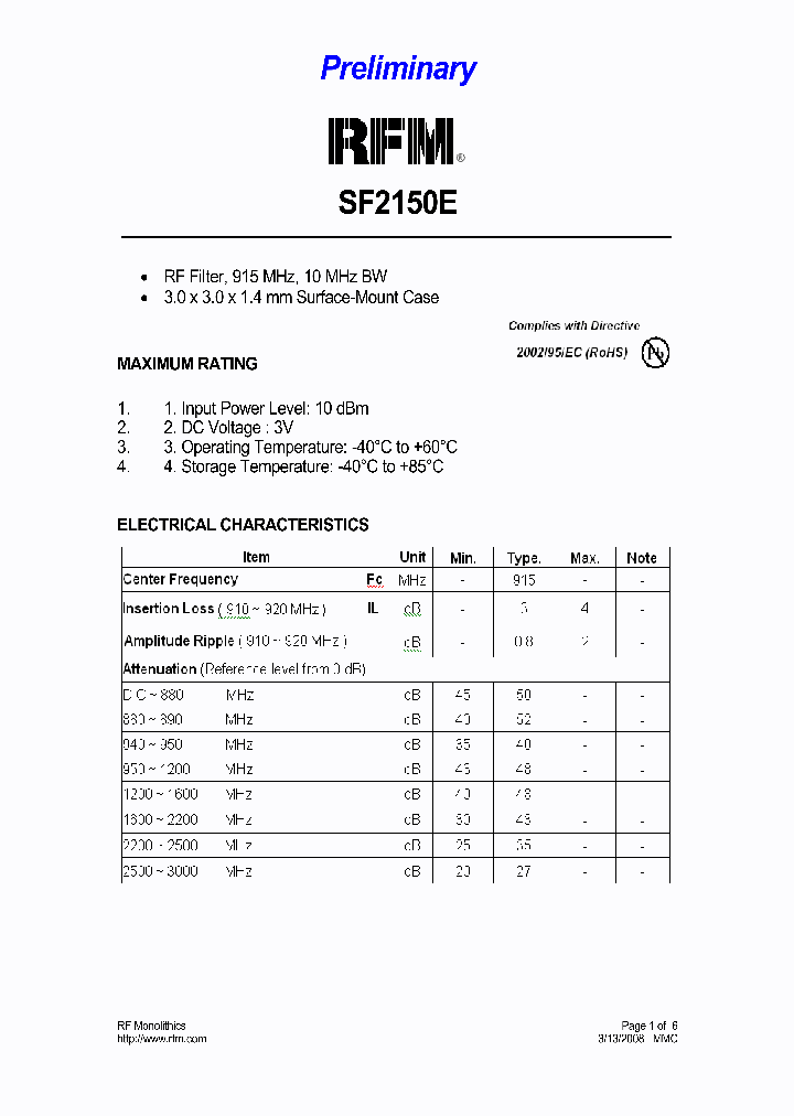 SF2150E_7812786.PDF Datasheet