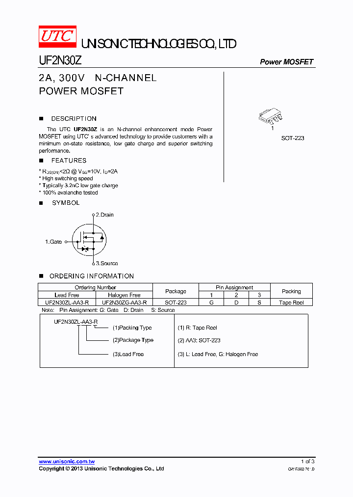 UF2N30Z_7815318.PDF Datasheet
