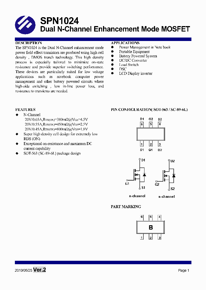 SPN102410_7799614.PDF Datasheet