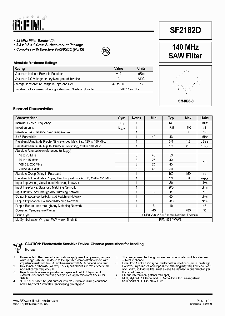 SF2182D_7794875.PDF Datasheet