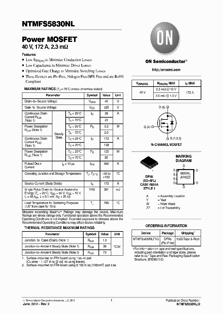 NTMFS5830NLT1G_7799429.PDF Datasheet