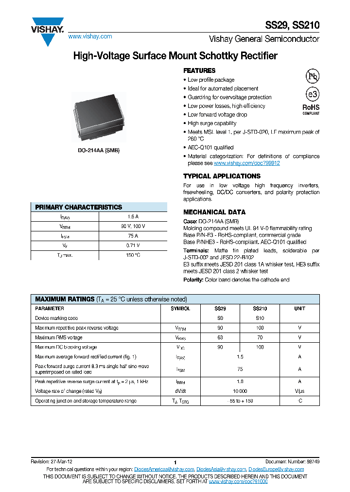 SS210-E35BT_7799116.PDF Datasheet