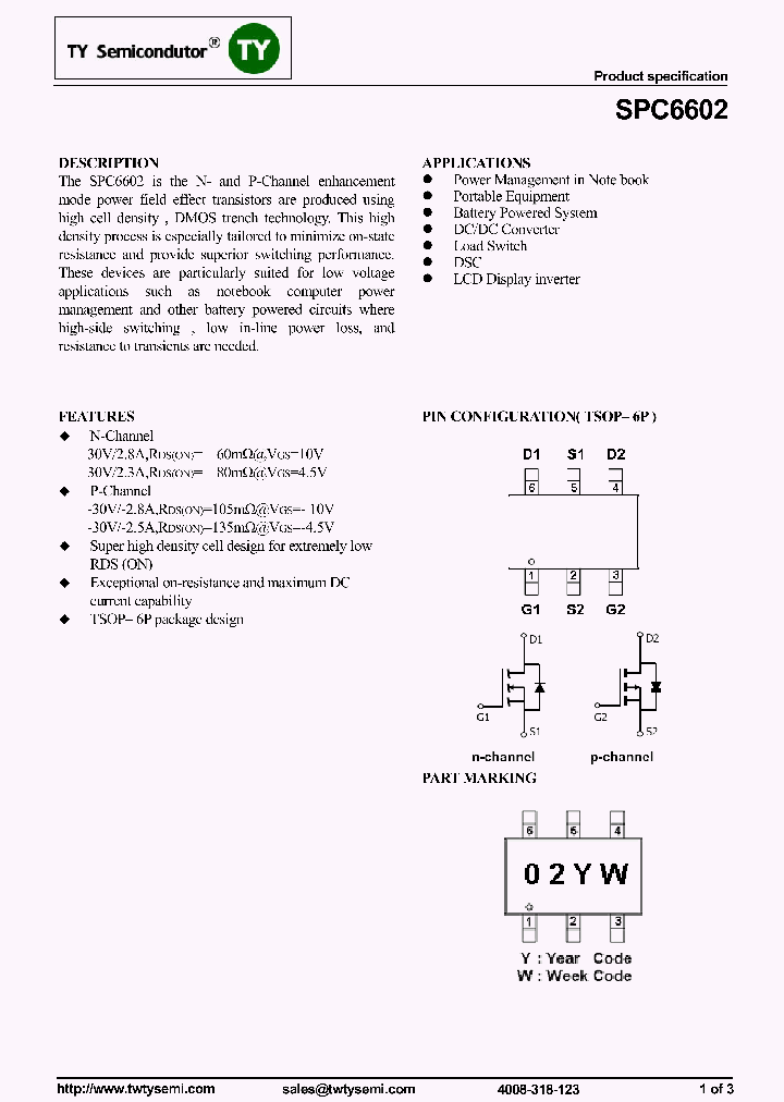 SPC6602ST6RG_7795025.PDF Datasheet