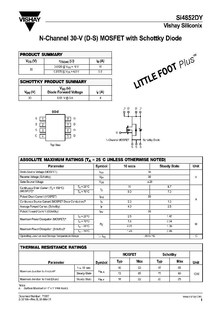 SI4852DY_7792005.PDF Datasheet
