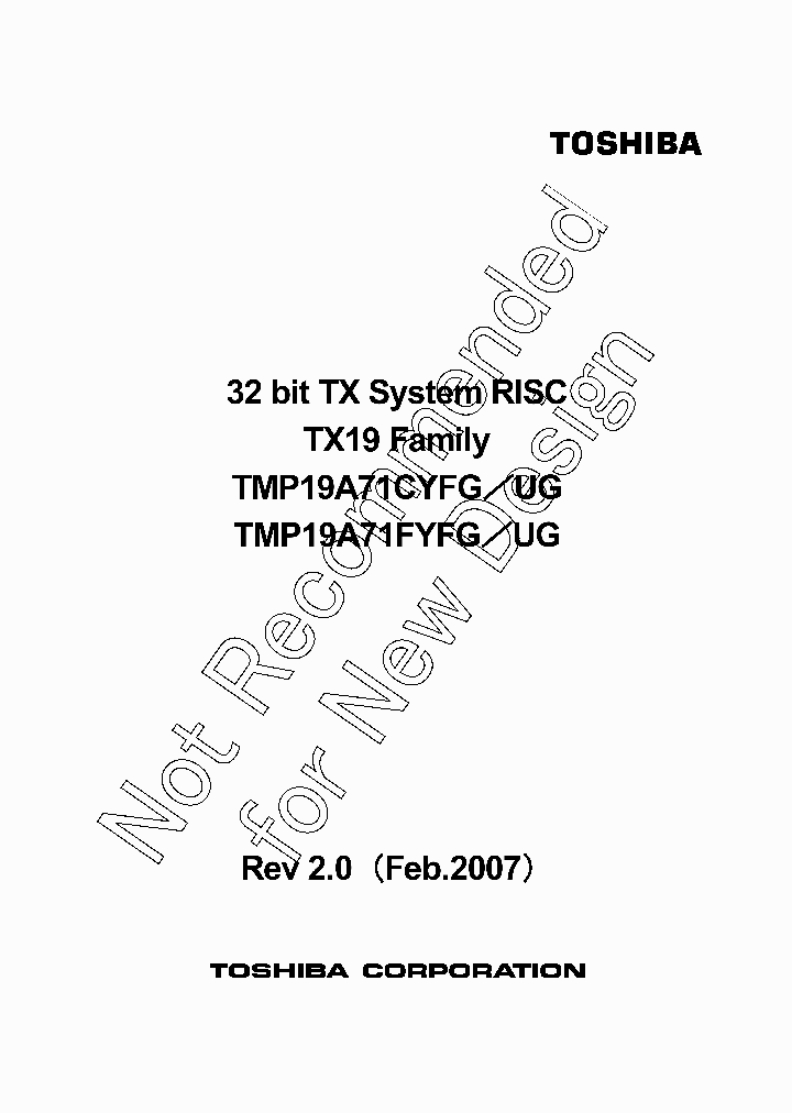 TMP19A71CYUG_7820501.PDF Datasheet