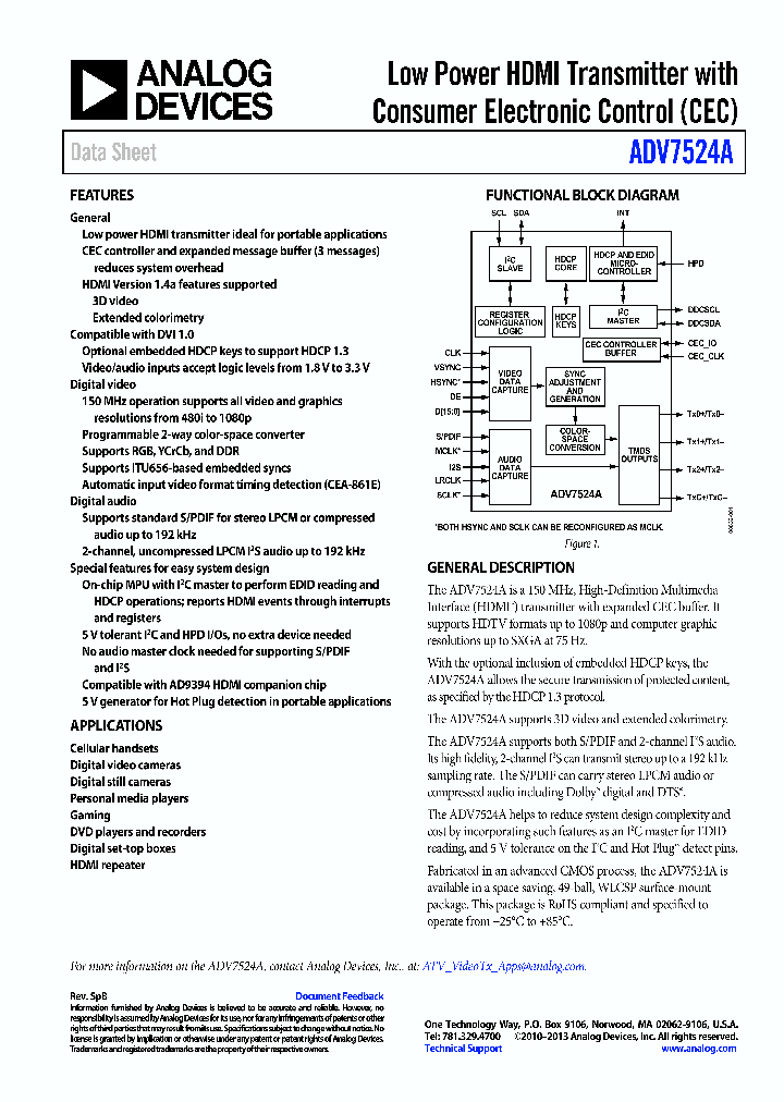 ADV7524A_7788428.PDF Datasheet