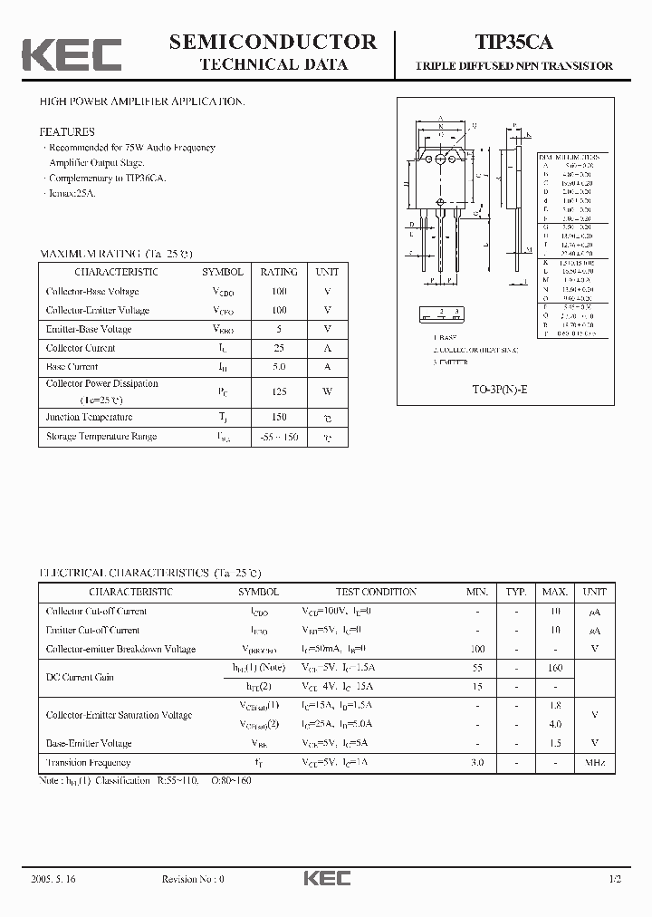 TIP35CA_7789873.PDF Datasheet