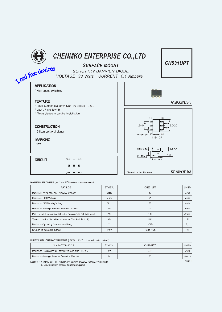 CH531UPT_7790535.PDF Datasheet