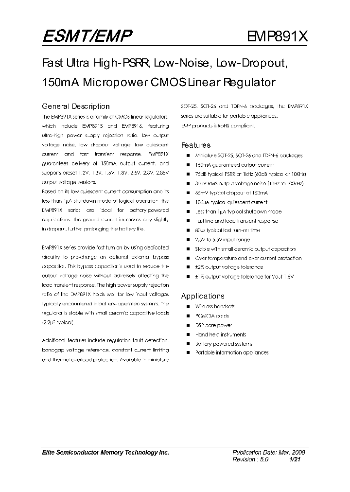 EMP8916-15VC06GRR_7750330.PDF Datasheet