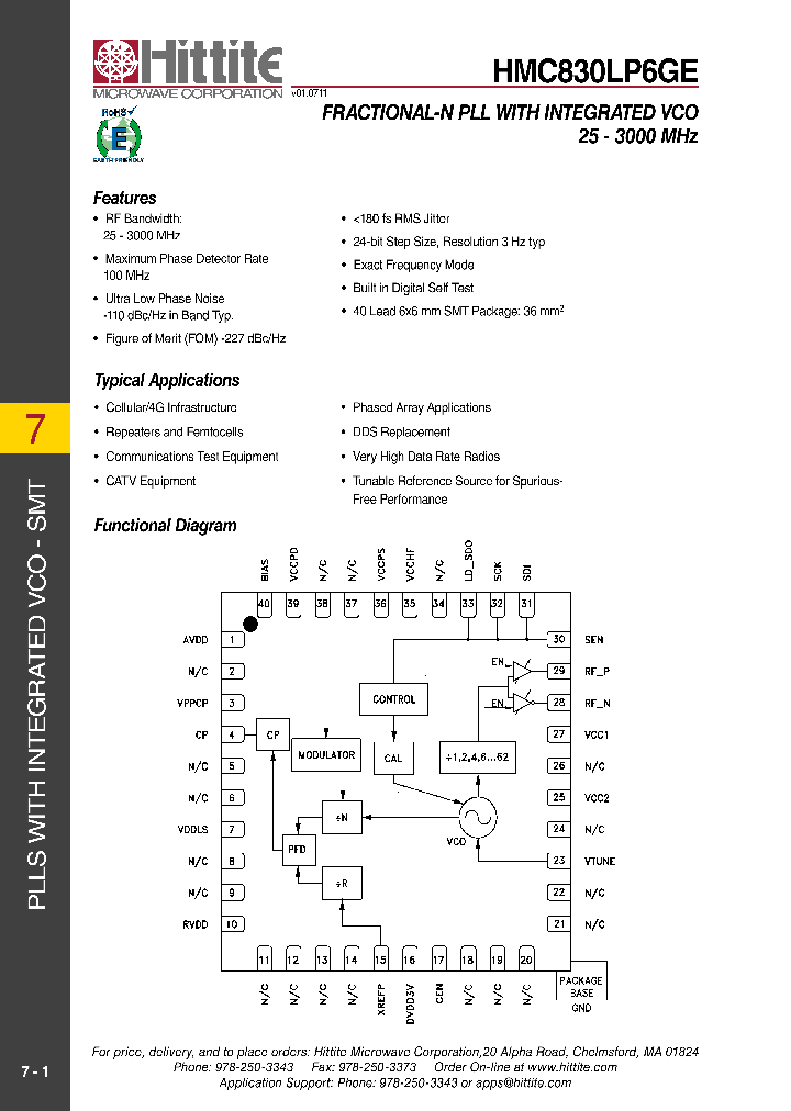HMC830LP6GE1110_7789198.PDF Datasheet