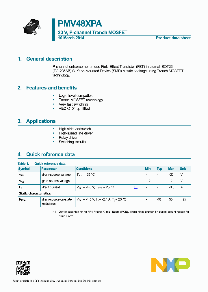 PMV48XPA_7793874.PDF Datasheet