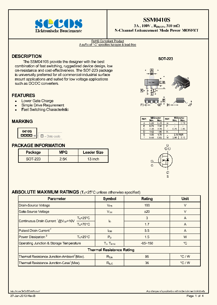 SSM0410S_7790528.PDF Datasheet