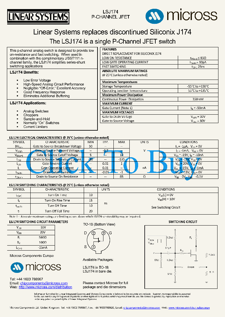 LSJ174TO-18_7786055.PDF Datasheet
