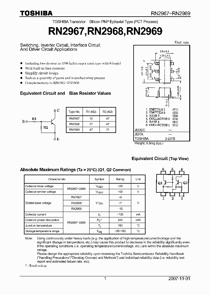 RN2967_7780622.PDF Datasheet