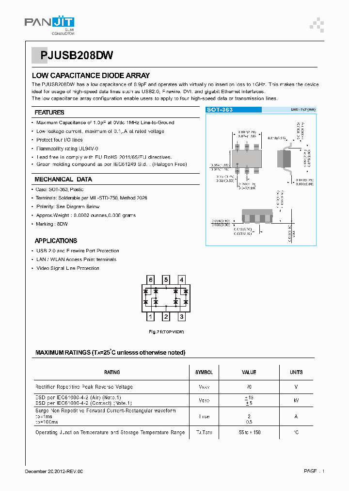 PJUSB208DW_7774682.PDF Datasheet