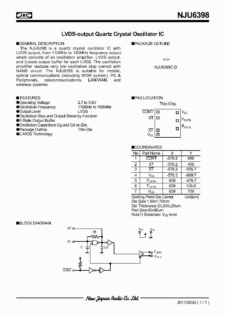 NJU6398_7772094.PDF Datasheet