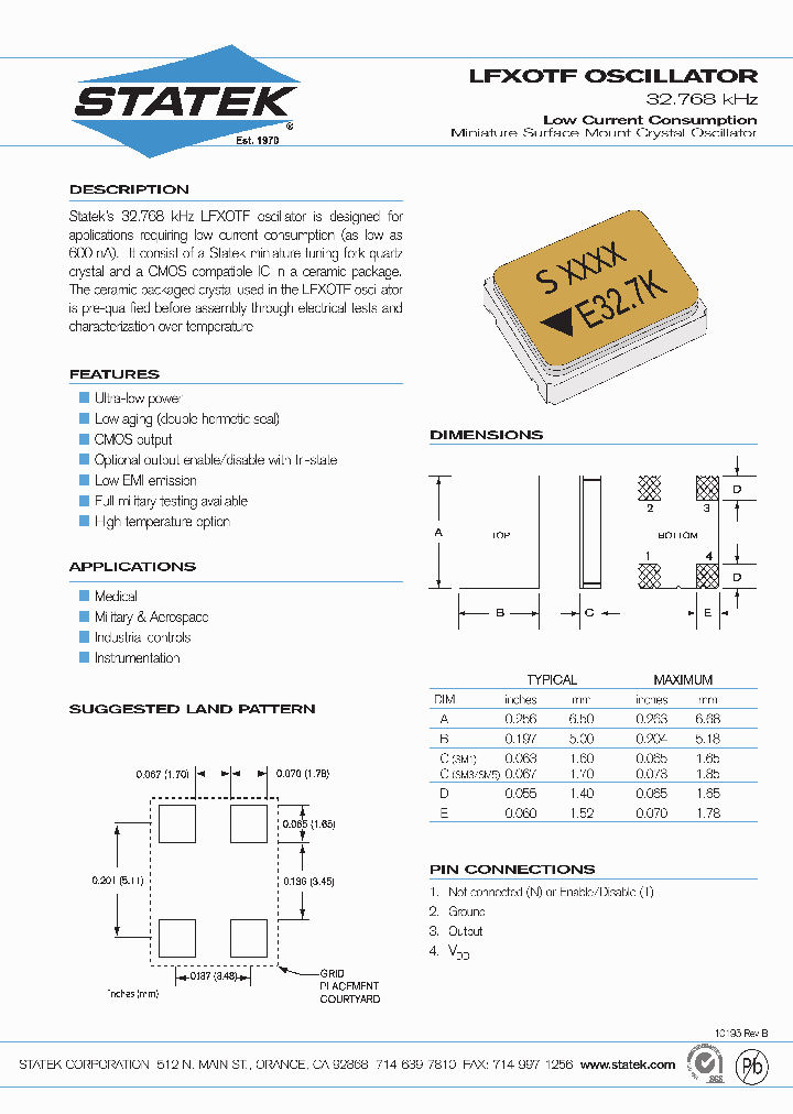 LFXO_7780171.PDF Datasheet