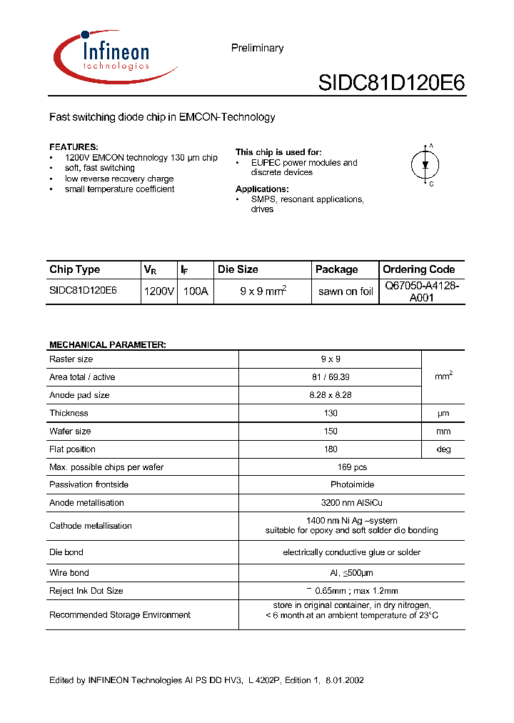 SIDC81D120E6_7766056.PDF Datasheet