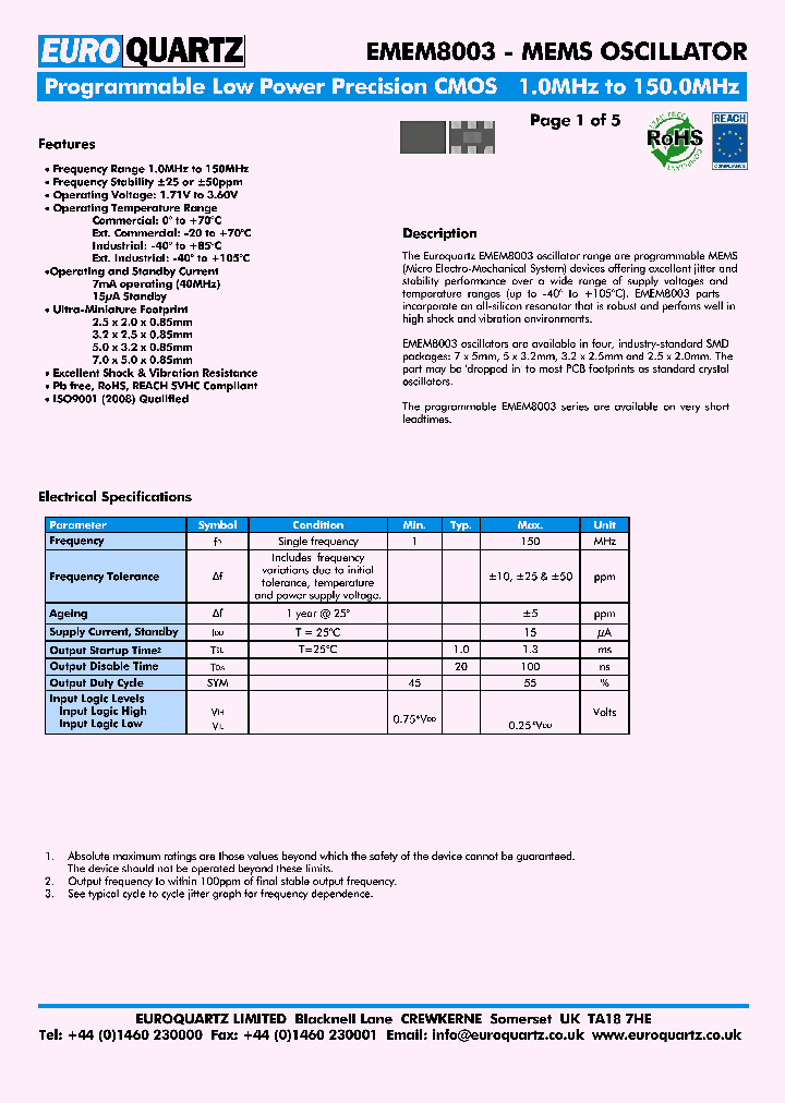 EMEM8003_7774056.PDF Datasheet