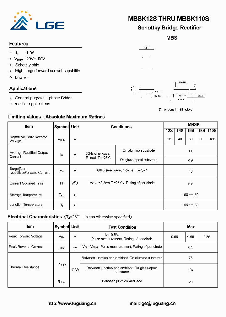 MBSK110S_7765349.PDF Datasheet